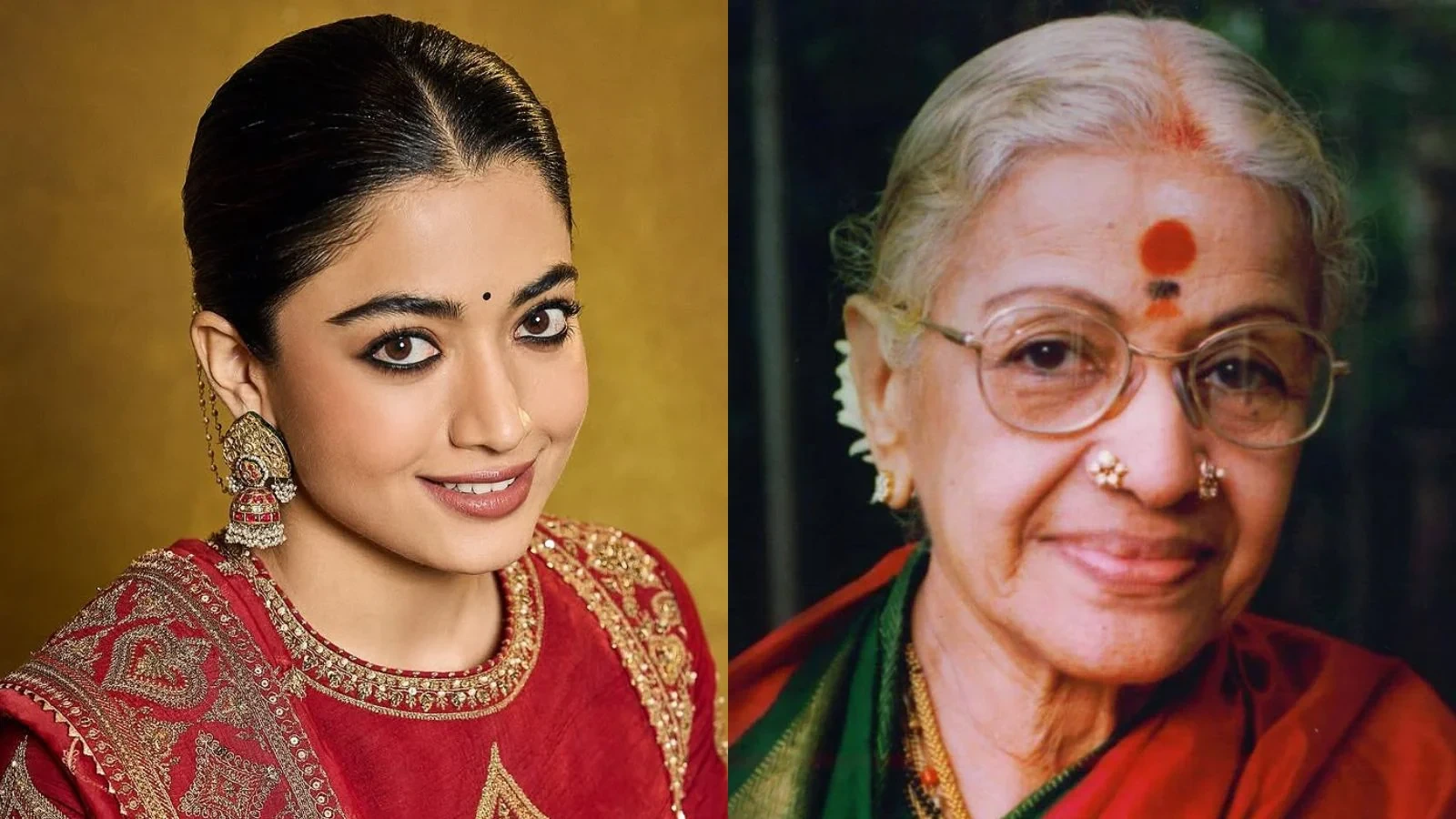 பழம்பெரும் பாடகி சுப்புலட்சுமியின் வாழ்க்கை வரலாற்றுத் திரைப்படத்தில் ராஷ்மிகா மந்தனா