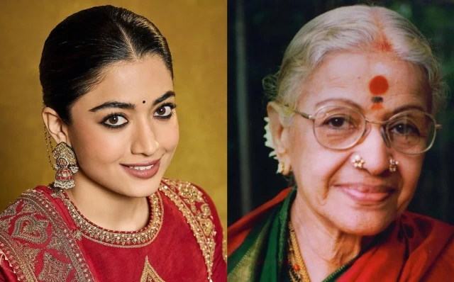 பழம்பெரும் பாடகி சுப்புலட்சுமியின் வாழ்க்கை வரலாற்றுத் திரைப்படத்தில் ராஷ்மிகா மந்தனா